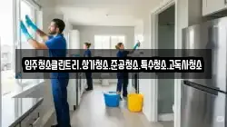 입주청소클린트리.상가청소.준공청소.특수청소.고독사청소