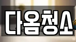 다옴청소