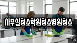 사무실청소학원청소병원청소