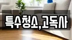 특수청소,고독사