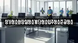 상가청소화장실청소계단청소입주청소준공청소