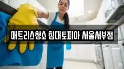 매트리스청소 침대토피아 서울서부점