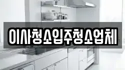 이사청소입주청소업체