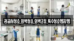 관공서청소,외벽청소,외벽코킹,특수청소엠지엠