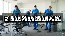 정기청소,입주청소,병원청소,사무실청소