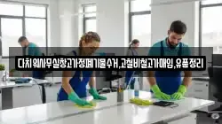 다치워사무실창고가정폐기물수거,고철비철고가매입,유품정리