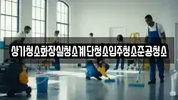 상가청소화장실청소계단청소입주청소준공청소