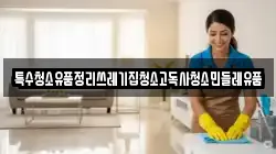 특수청소유품정리쓰레기집청소고독사청소민들레유품