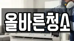 올바른청소