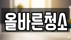 올바른청소