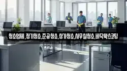 청소업체,정기청소,준공청소,상가청소,사무실청소,바닥왁스코팅