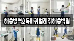 해충방역소독바퀴벌레쥐해충박멸