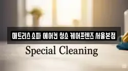 매트리스 소파 에어컨 청소 케어프렌즈 서울본점