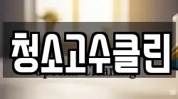 청소고수클린