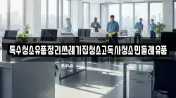 특수청소유품정리쓰레기집청소고독사청소민들레유품
