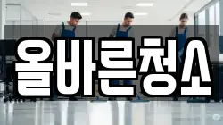 올바른청소