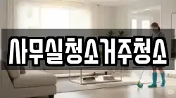 사무실청소거주청소