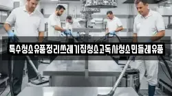 특수청소유품정리쓰레기집청소고독사청소민들레유품