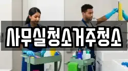 사무실청소거주청소