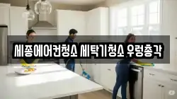 세종에어컨청소 세탁기청소 우렁총각