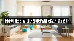 세종에바크리닝 에어컨히터냄새 전문 카롱코리아