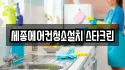 세종에어컨청소설치 스타크린
