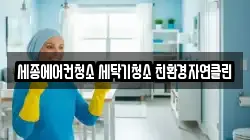 세종에어컨청소 세탁기청소 친환경자연클린