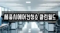 세종시에어컨청소 클린월드