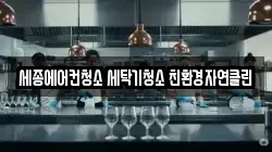 세종에어컨청소 세탁기청소 친환경자연클린