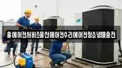 홍에어컨서비스울산에어컨수리에어컨청소냉매충전