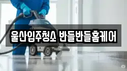 울산입주청소 반들반들홈케어