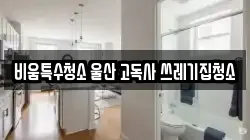 비움특수청소 울산 고독사 쓰레기집청소