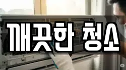 깨끗한 청소