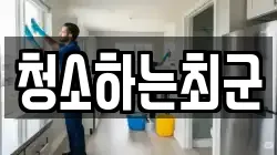 청소하는최군