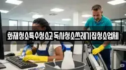 화재청소특수청소고독사청소쓰레기집청소업체