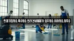 쓰레기집청소.특수청소.반려견냄새제거.입주청소.이사청소.사무소