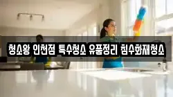 청소왕 인천점 특수청소 유품정리 침수화재청소