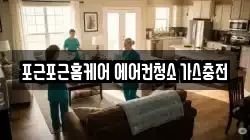 포근포근홈케어 에어컨청소 가스충전
