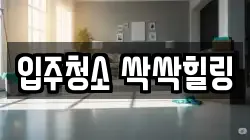 입주청소 싹싹힐링
