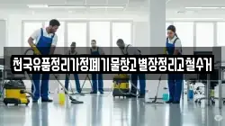 천국유품정리가정폐기물창고별장정리고철수거
