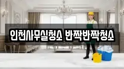 인천사무실청소 반짝반짝청소