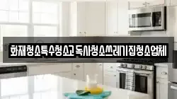 화재청소특수청소고독사청소쓰레기집청소업체