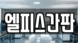엘피스간판