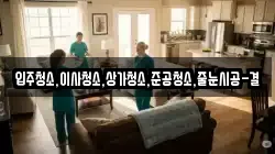 입주청소,이사청소,상가청소,준공청소,줄눈시공-결