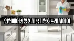 인천에어컨청소 세탁기청소 프레시에어