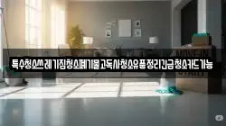 특수청소쓰레기집청소폐기물고독사청소유품정리긴급청소카드가능