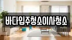 바다입주청소이사청소