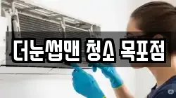 더눈썹맨 청소 목포점
