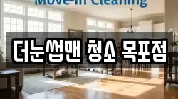더눈썹맨 청소 목포점