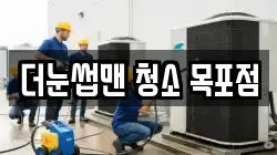 더눈썹맨 청소 목포점